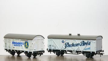 ROCO: set van 2 (4372+4312) gesloten bierwagons voor H0 beschikbaar voor biedingen