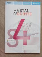 Getal en ruimte Wiskunde 4 vmbo-t werkboek, VMBO, Wiskunde A, Ophalen of Verzenden, Zo goed als nieuw