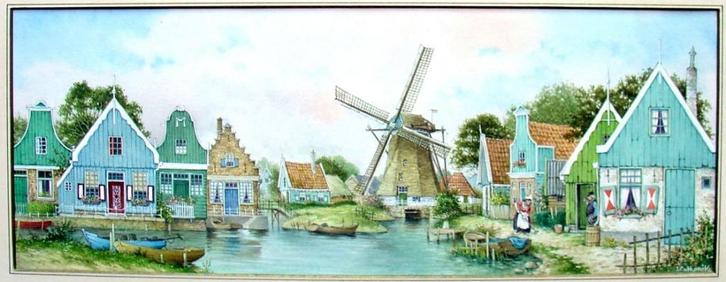 J. C. (Coen) van Hunnik: Origineel werk gezocht!, Antiek en Kunst, Kunst | Schilderijen | Modern, Ophalen