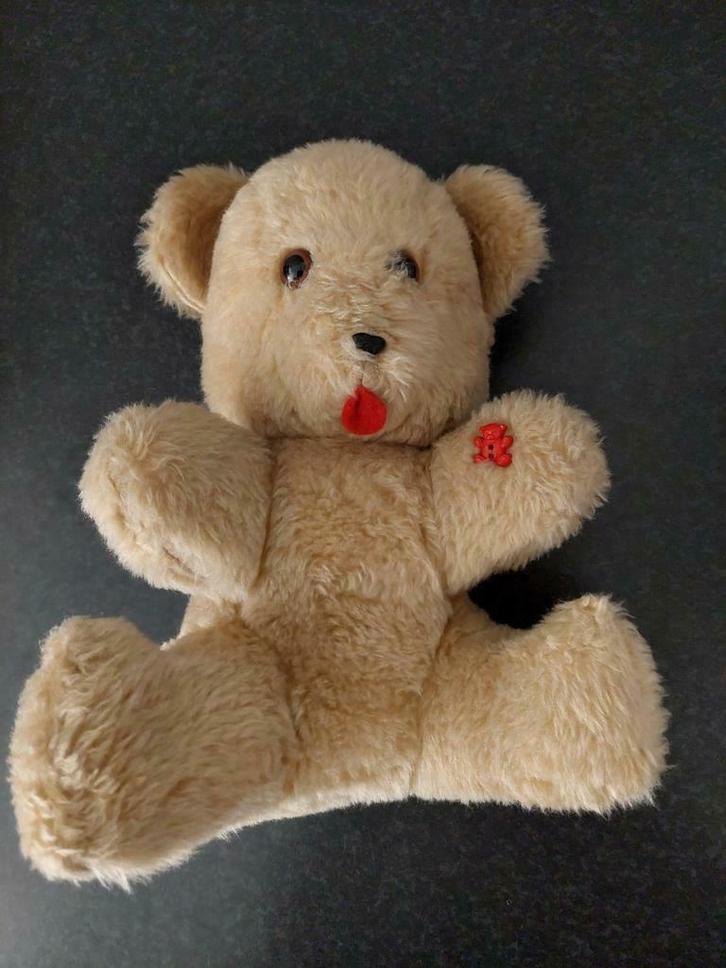 Bruine beer, Verzamelen, Beren en Cherished Teddies, Zo goed als nieuw, Stoffen beer, Overige merken, Ophalen of Verzenden