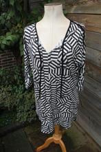 Jurk/ Tuniek zwart/ offwhite Chiarico mt M Vaste prijs, Maat 38/40 (M), Zwart, Chiarico, Ophalen of Verzenden
