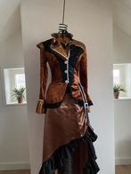 Carnaval steampunk jurk maat xs, Ophalen of Verzenden, Zo goed als nieuw, Maat 34 (XS) of kleiner, Carnaval