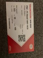 TICKET PSV-FC BASEL 19-20 EC, Ophalen of Verzenden, Zo goed als nieuw, PSV, Overige typen