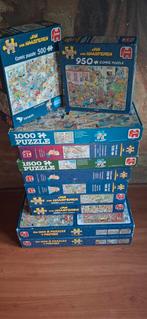 Jan van haasteren puzzels, Ophalen, 500 t/m 1500 stukjes, Zo goed als nieuw, Legpuzzel