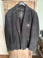 Zwart rib colbert, Kleding | Heren, Kostuums en Colberts, Angelo Litrico, Zwart, Overige maten, Ophalen of Verzenden