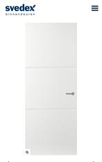 Svedex binnendeur NDB951 NIEUW, Ophalen, Zo goed als nieuw, Binnendeur, 215 cm of meer