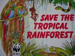 sticker WWF wereld Natuurfonds panda strip art willem 89, Verzamelen, Stickers, Verzenden