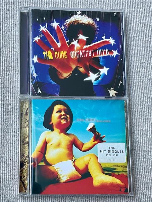 CDs The Cure Greatest Hits + Galore Singles Collection, Cd's en Dvd's, Cd's | Rock, Zo goed als nieuw, Ophalen of Verzenden
