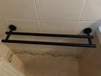 Zwart handdoekenrek - Zo goed als nieuw, Huis en Inrichting, Ophalen of Verzenden, Zo goed als nieuw, Zwart, Handdoekenrek