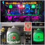 mancave cafe bier Lampen Heineken . compleet met LED lamp, Verzamelen, Biermerken, Overige typen, Heineken, Ophalen of Verzenden
