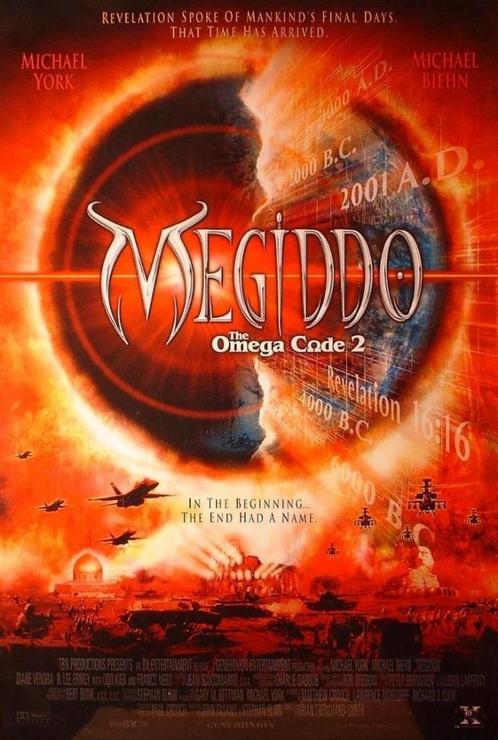 DVD - Megiddo: The Omega Code 2 (2001), Cd's en Dvd's, Dvd's | Thrillers en Misdaad, Zo goed als nieuw, Actiethriller, Vanaf 12 jaar