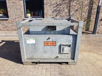 OTTO 1000 liter dieseltank IBC Gegalvaniseerd as New ! beschikbaar voor biedingen