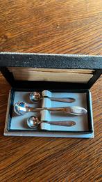 Brocante lepeltjes in doosje, Antiek en Kunst, Ophalen of Verzenden