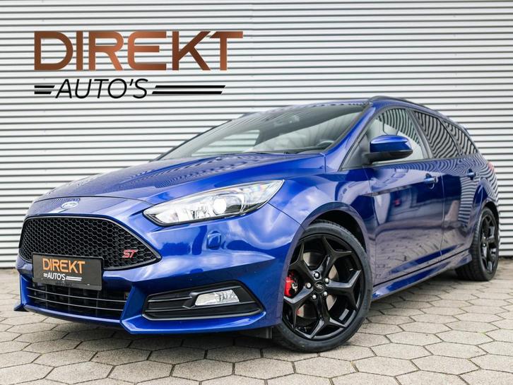 Ford Focus Wagon 2.0 ST-3 XENON RECARO CARPLAY ORGINEEL NL, Auto's, Ford, Bedrijf, Te koop, Focus, ABS, Achteruitrijcamera, Airbags