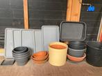 Potten e.d. voor de tuin, Tuin en Terras, Overige materialen, Gebruikt, Tuin, Rond