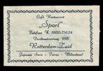 suikerzakje 402 Sport Rotterdam-Zuid, Nederland, Ophalen of Verzenden