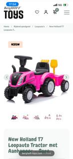 Roze New Holland loop trekker, Ophalen of Verzenden, Zo goed als nieuw
