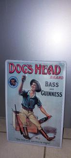 Origineel reclamebord Bass & Guinness bier, Verzamelen, Biermerken, Ophalen of Verzenden, Nieuw, Reclamebord, Plaat of Schild