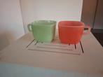 2 Vintage Opale France Soepkommen Pastel, Ophalen of Verzenden