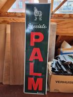 Authentieke emaille reclamebord van Palm bier, Verzamelen, Merken en Reclamevoorwerpen, Ophalen, Gebruikt, Reclamebord
