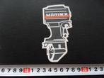 sticker MARINER  buitenboord motor *, Ophalen, Zo goed als nieuw, Bedrijf of Vereniging