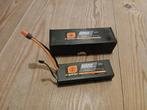 2x Spektrum 7.4V 5000mAh 2S 30C Smart LiPo accu met IC3 s, Ophalen of Verzenden, Nieuw