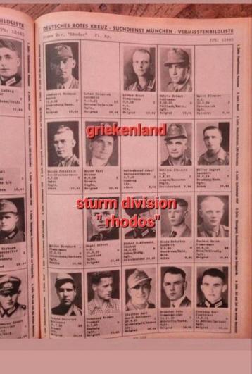 Deutsches Rotes Kreuz Vermisstenbildliste - 2FB - Commando's beschikbaar voor biedingen