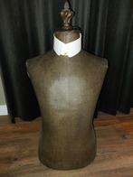 Antieke heren buste met boord, Ophalen of Verzenden