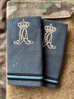 Setje rangen klu KMA vaandrig, Verzamelen, Militaria | Algemeen, Verzenden, Luchtmacht, Nederland, Embleem of Badge