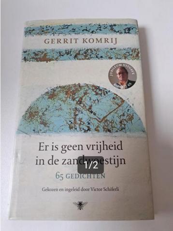 Gerrit Komrij - Er is geen vrijheid in de zandwoestijn beschikbaar voor biedingen