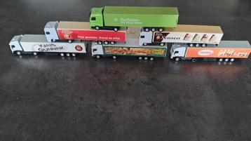 11 Trucks schaal 1:87 in 1 koop beschikbaar voor biedingen