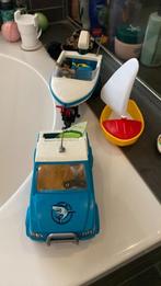 playmobil boot en auto, Kinderen en Baby's, Speelgoed | Playmobil, Ophalen of Verzenden, Gebruikt, Complete set