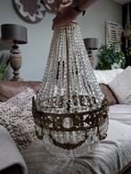 Prachtige kroonluchter met details, Huis en Inrichting, Ophalen, Gebruikt, Glas, Klassiek