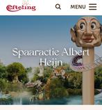 1 flexibel Eftelingkaartje over voor 37,-, Tickets en Kaartjes, Eén persoon, Ticket of Toegangskaart