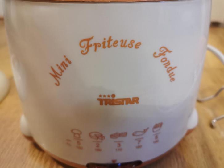 frituurpannetje, Witgoed en Apparatuur, Frituurpannen, Gebruikt, 1 tot 2 liter, Uitneembare binnenpan, Ophalen of Verzenden