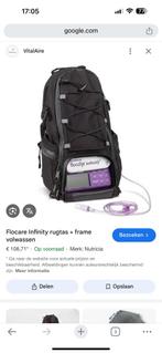Nutricia Flocare Infinity Go Bag / rugzak / sondevoeding, Diversen, Verpleegmiddelen, Ophalen of Verzenden, Zo goed als nieuw