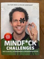 Mindf*ck Challenges - Victor Mids & Oscar Verpoort, Boeken, Ophalen of Verzenden, Zo goed als nieuw, Overige onderwerpen