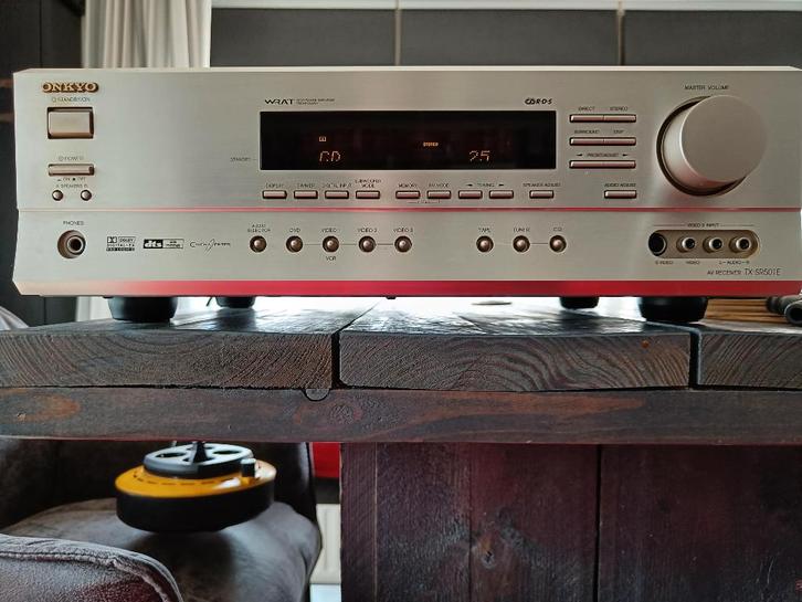 Onkyo TX-SR501E, Audio, Tv en Foto, Versterkers en Receivers, Gebruikt, 5.1, 60 tot 120 watt, Onkyo, Ophalen