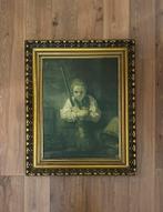 Rembrandt - Meisje met een bezem (reproductie), Antiek en Kunst, Ophalen