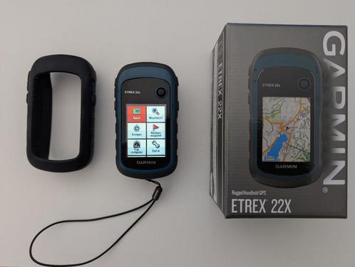 Garmin eTrex 22x Wandelnavigatiesysteem met Beschermhoes, Sport en Fitness, Bergsport en Wandelen, Zo goed als nieuw, Navigatie of Gps