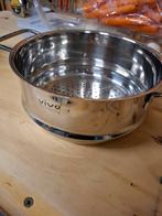 RVS Stoominzet - Vivo - Nieuwstaat, Huis en Inrichting, Keuken | Potten en Pannen, Kookpan of Snelkookpan, Ophalen of Verzenden