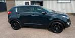 Kia Sportage 2.0 Cvvt 2WD 2010 PRIJS €6500,-, 74 €/maand, Zwart, 4 cilinders, Leder en Stof