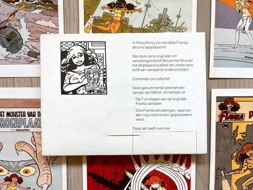 De Valse Franka's - mapje bijzondere Franka ansichtkaarten, Boeken, Stripboeken, Complete serie of reeks, Ophalen of Verzenden