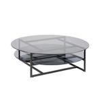 Sala glazen salontafel Ø120, Nieuw, Ophalen of Verzenden, Glas, Minder dan 50 cm
