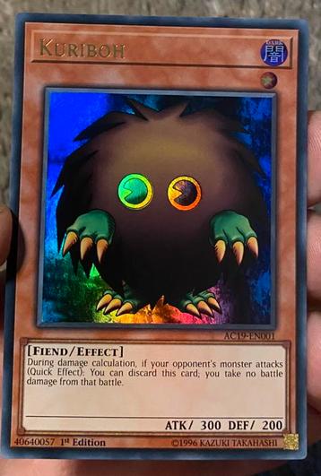 Yu-Gi-Oh! Kuriboh AC19 1st Edition Advent Promo ! beschikbaar voor biedingen