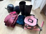 Paardrijkleding, cap, laarzen en verzorgtas, Dieren en Toebehoren, Kinderen, Ophalen of Verzenden, Zo goed als nieuw, Recreatie