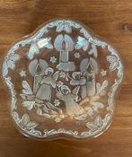 Mikasa kristallen kerstschaal, Ophalen of Verzenden, Zo goed als nieuw