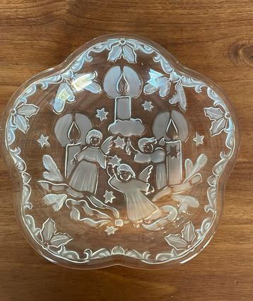 Mikasa kristallen kerstschaal beschikbaar voor biedingen