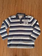 Herenpolo blauw/wit gestreept mt XXL, Ophalen of Verzenden, Zo goed als nieuw, Overige maten, Blauw