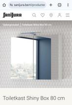 Sanijura Toiletkast Shiny Box 80 cm - Nieuw!, Spiegelkast, Nieuw, Minder dan 25 cm, Minder dan 100 cm